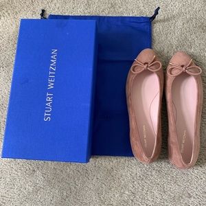 Stuart Weitzman Gabby Cappuccino Flats
